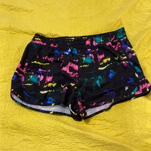 FILA athletic tie-dye shorts